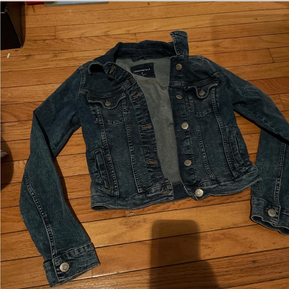 Aeropostale Dark Wash Denim Jacket